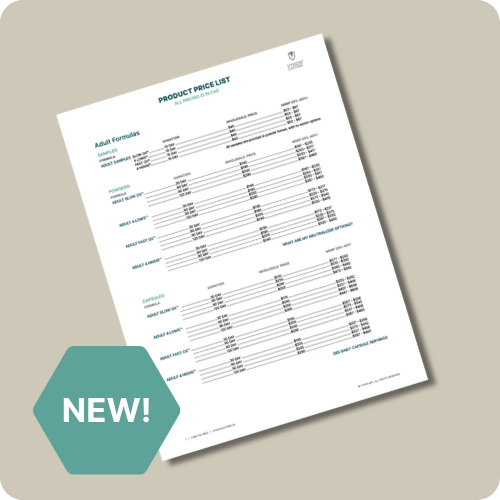 NEW Product Price List